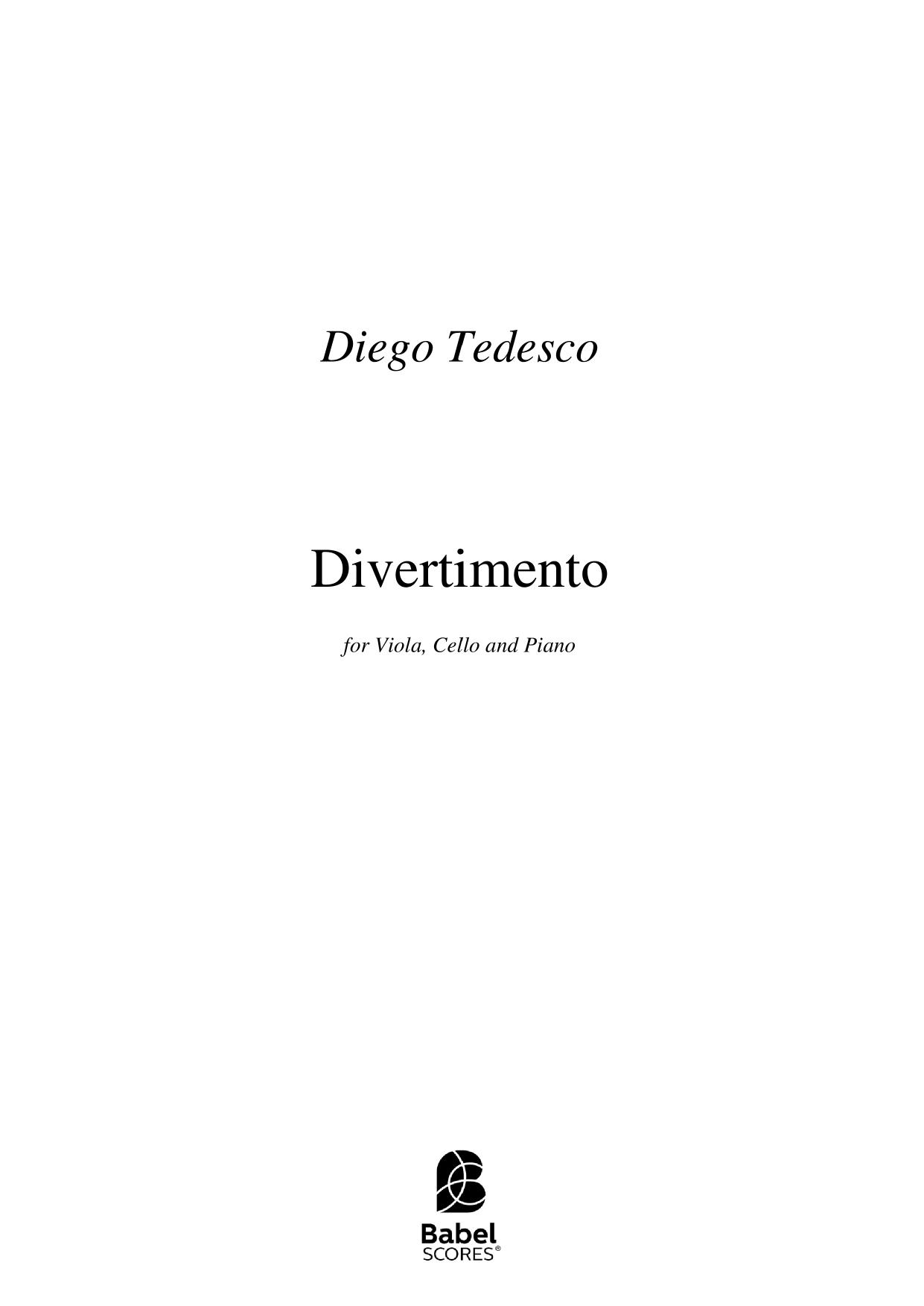 Divertimento I