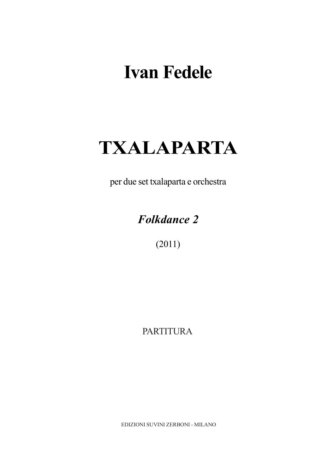 Txalaparta (Folkdance 2)