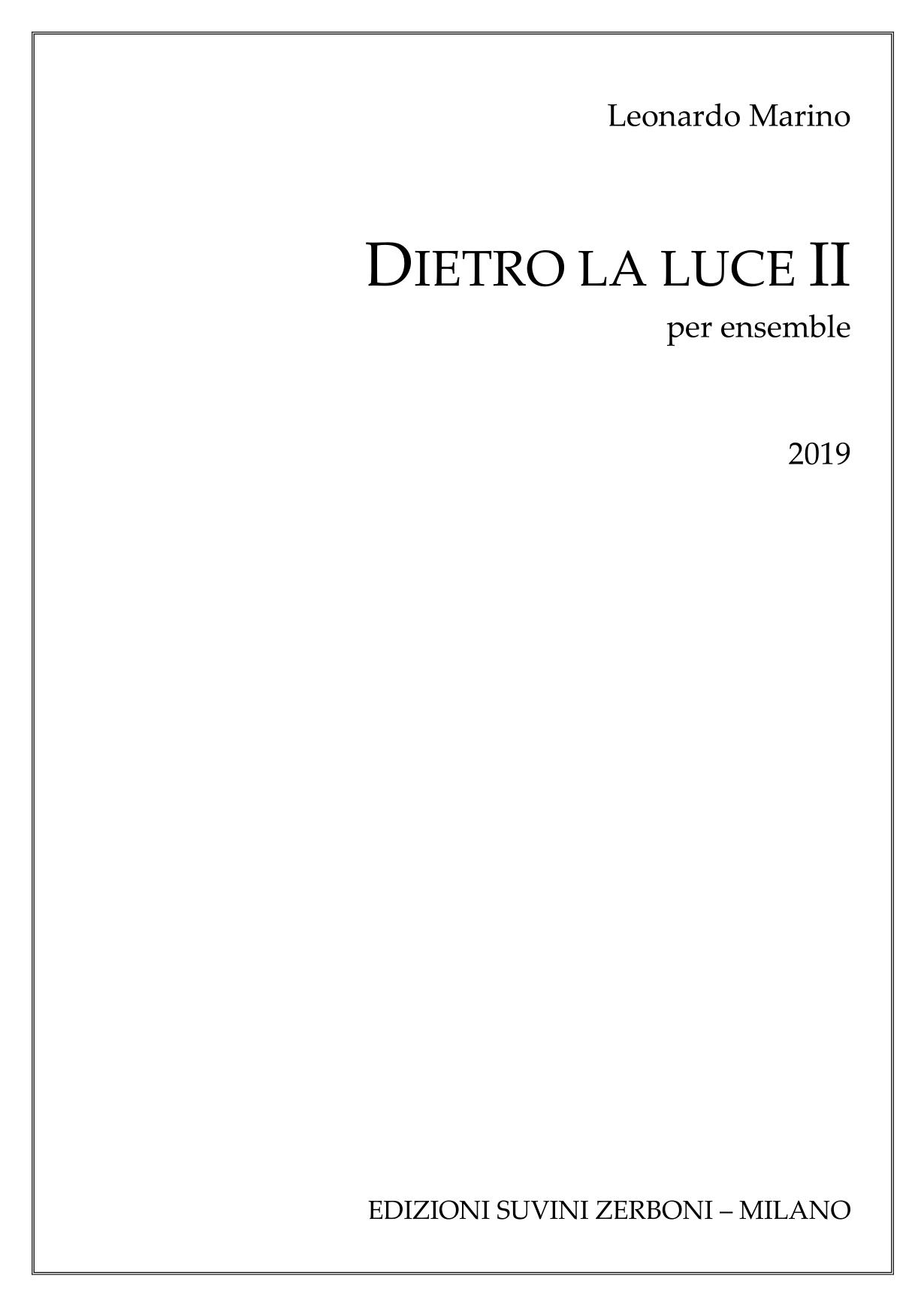 Dietro la luce