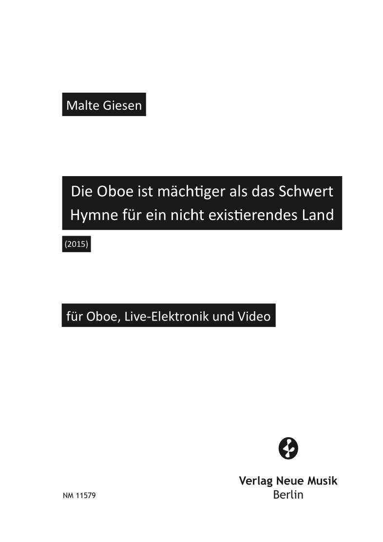Die Oboe ist mächtiger als das Schwert