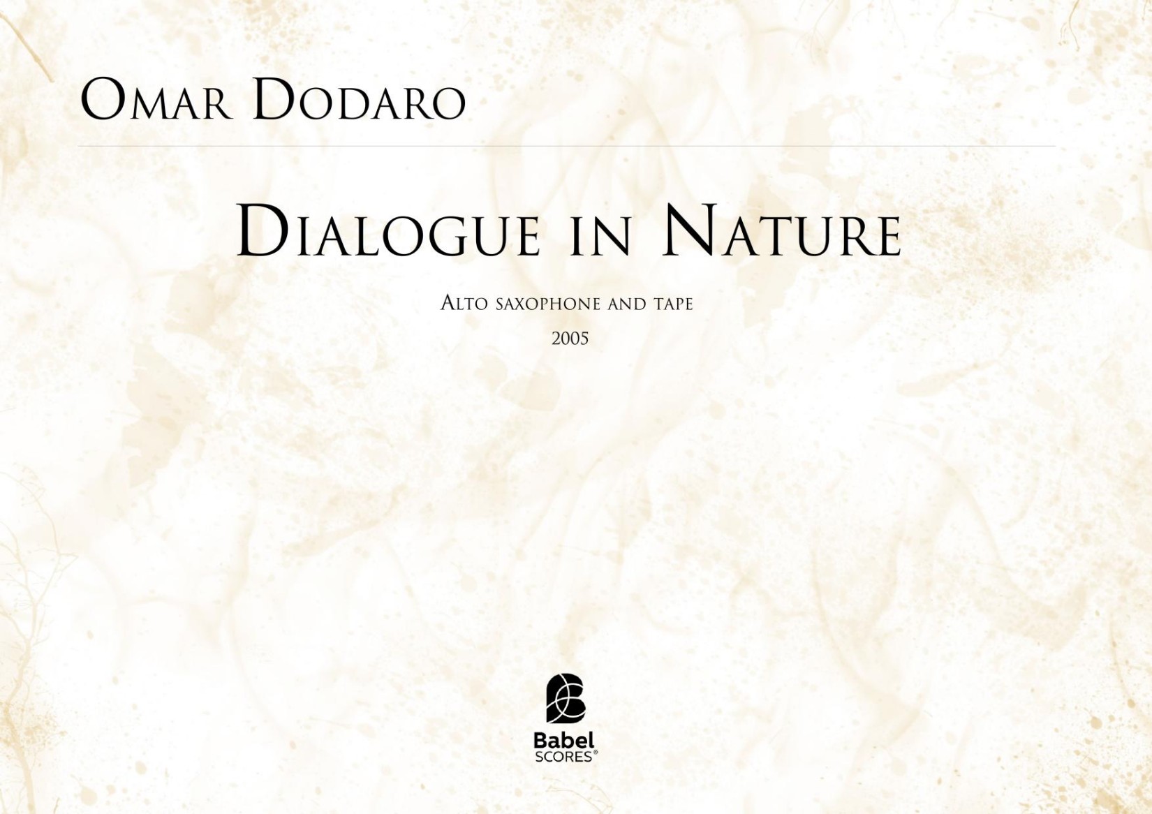 Dialogue in Nature