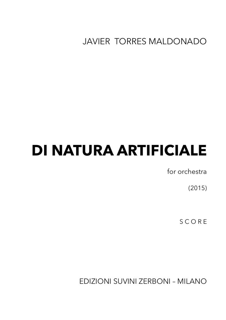 Di natura artificiale