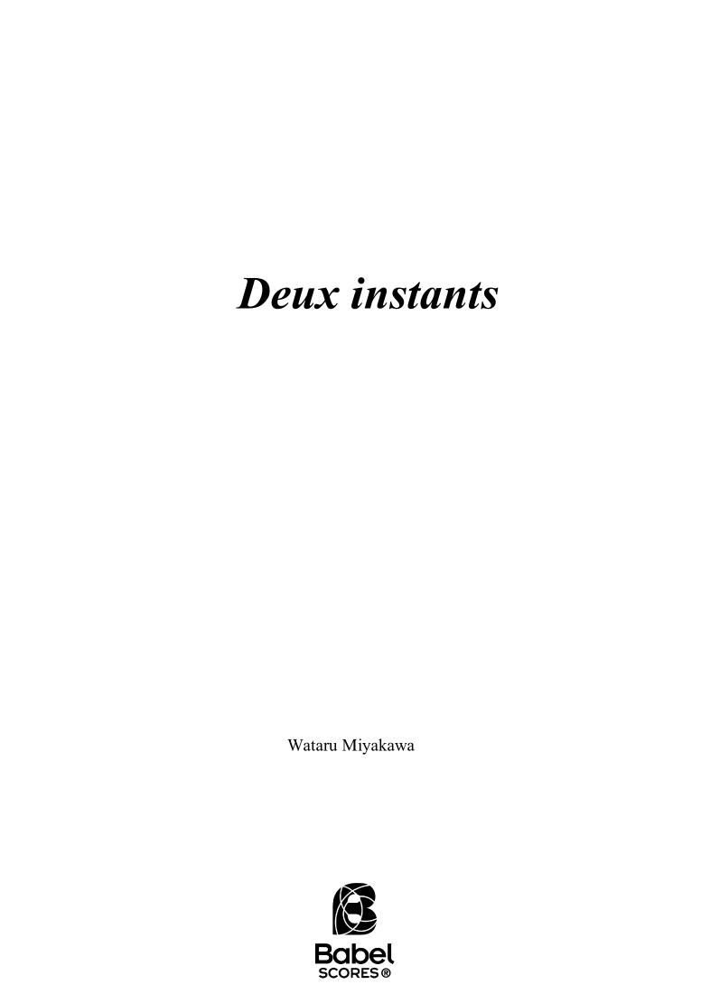 Deux instants