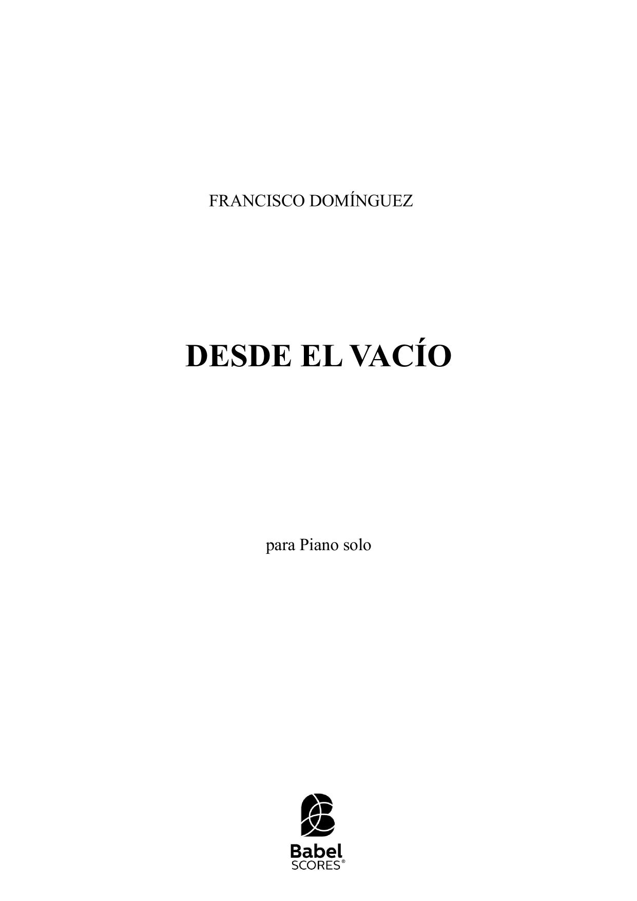 Desde el Vacío