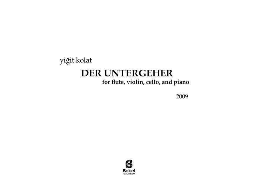 Der Untergeher