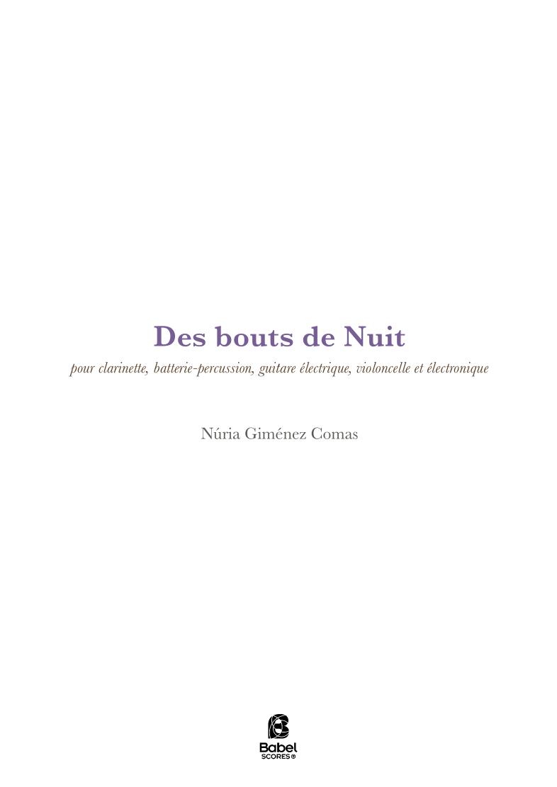 des bouts des nuit