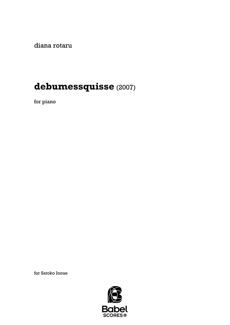 Debumessquisse