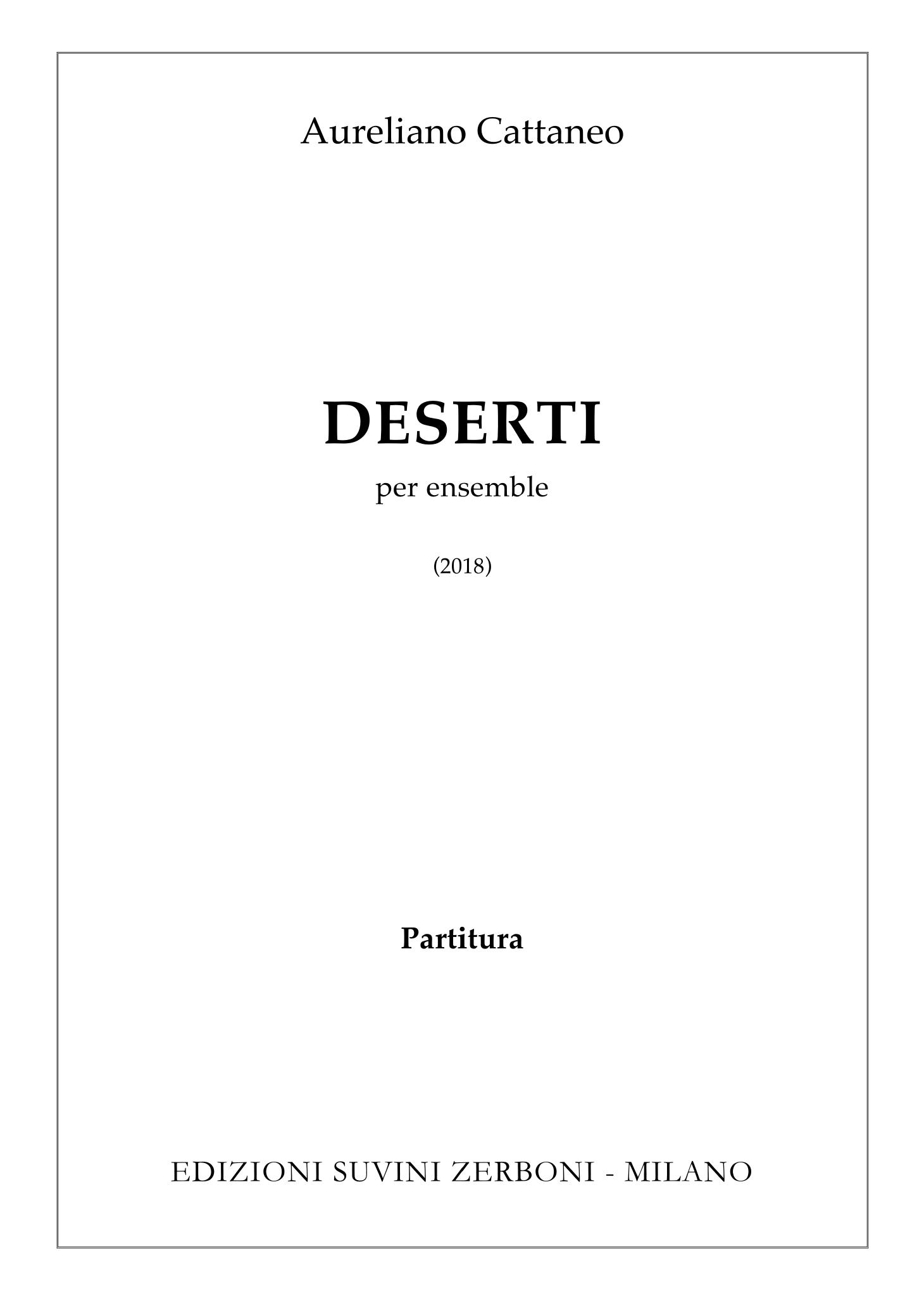 Deserti