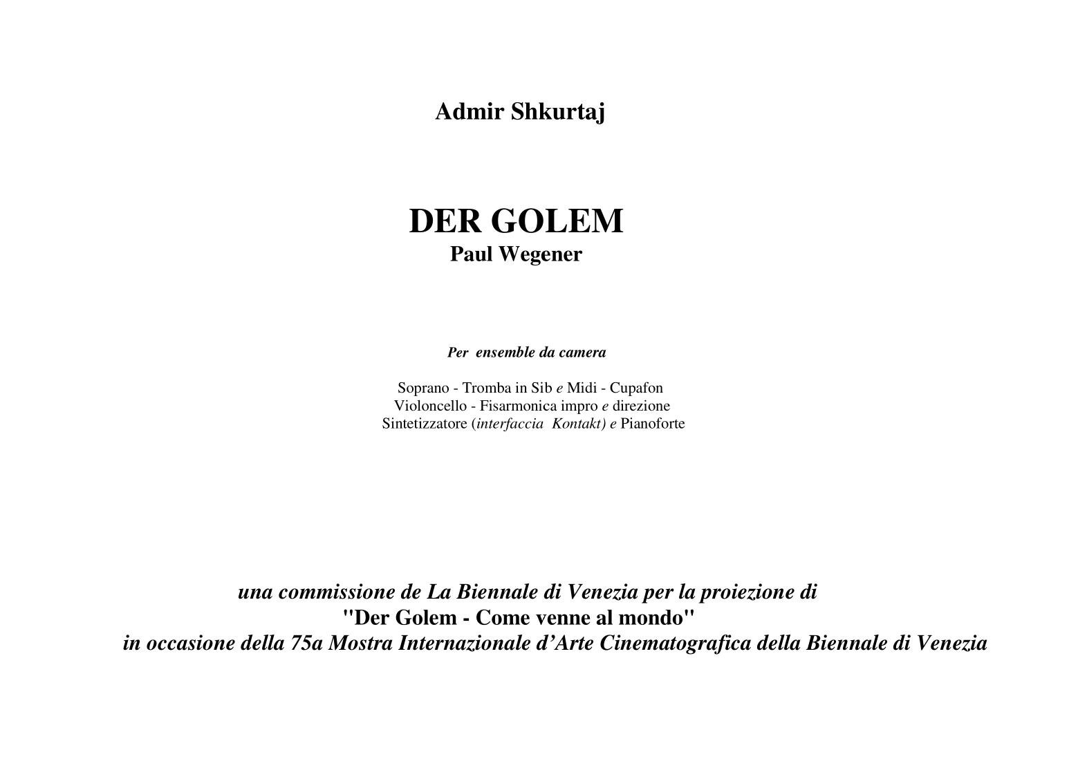 Der golem