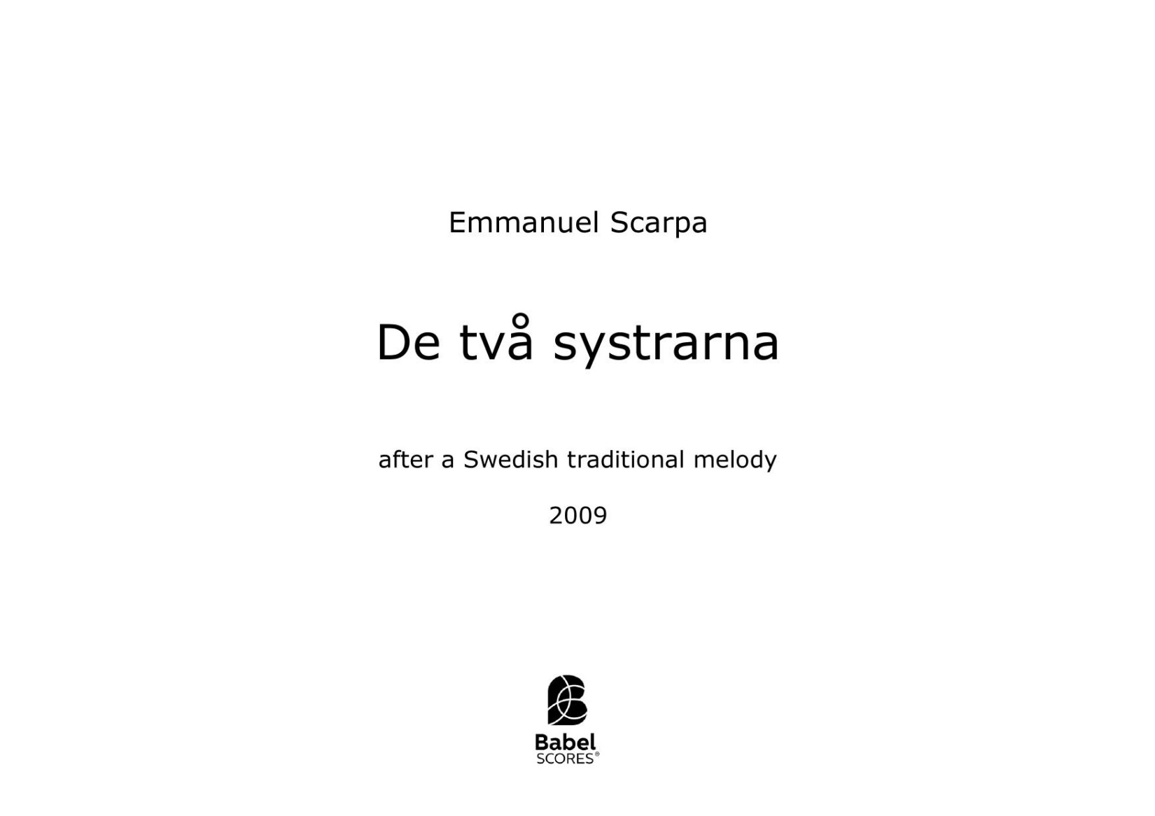 De tva Systrarna