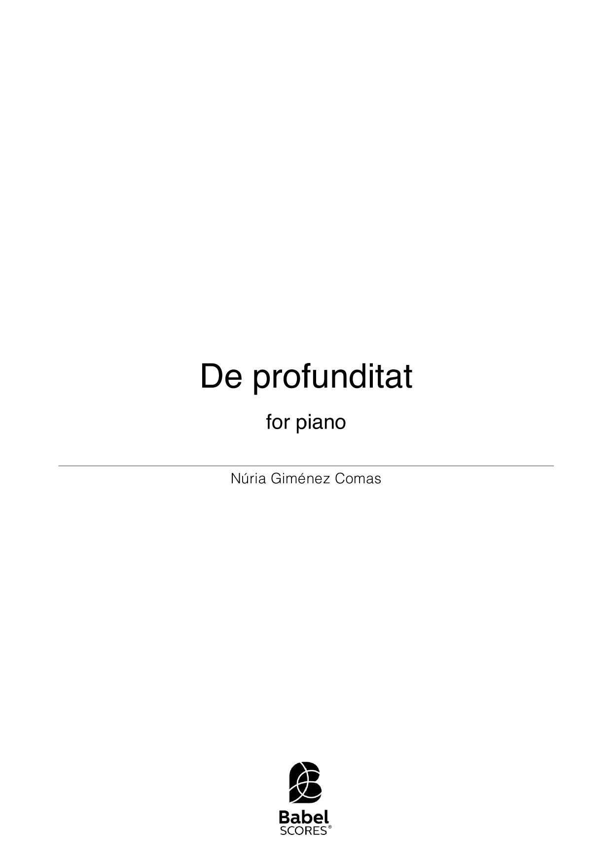 De profunditat