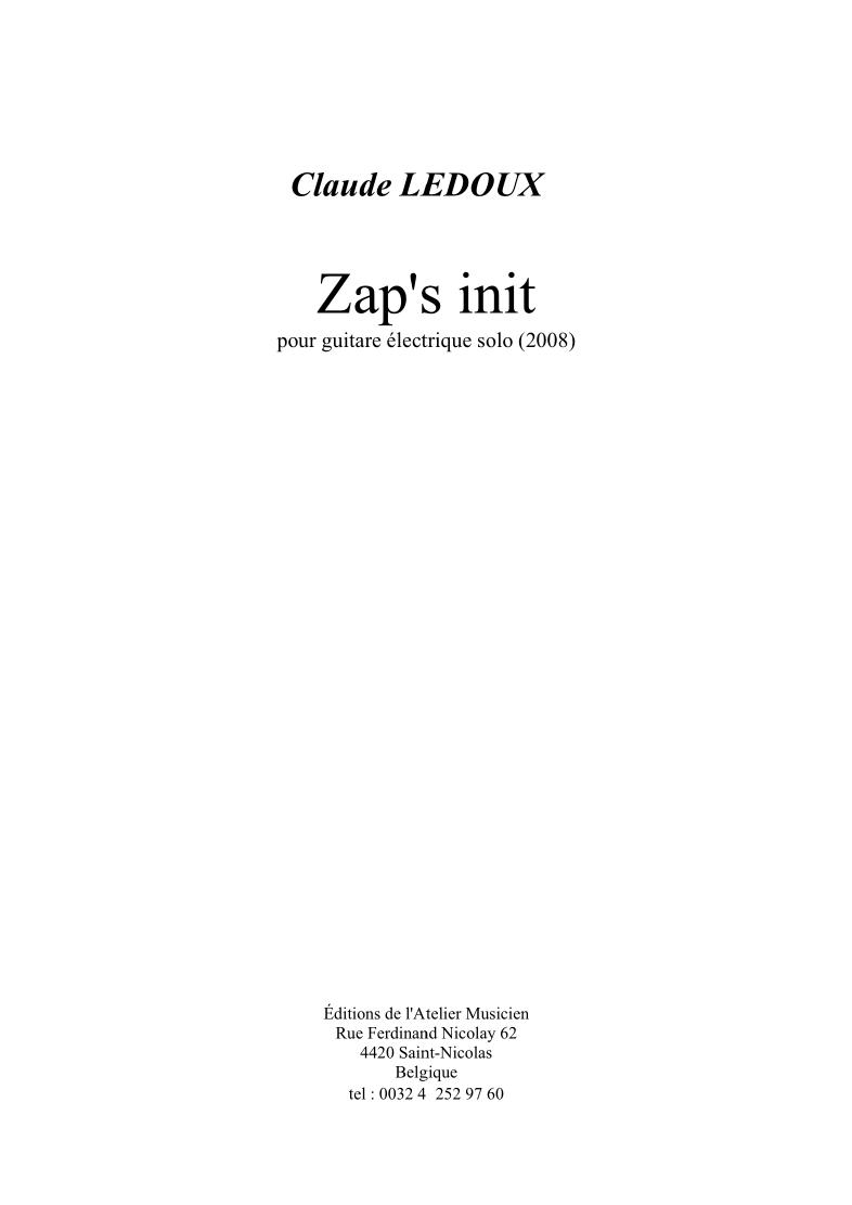 Zap's init