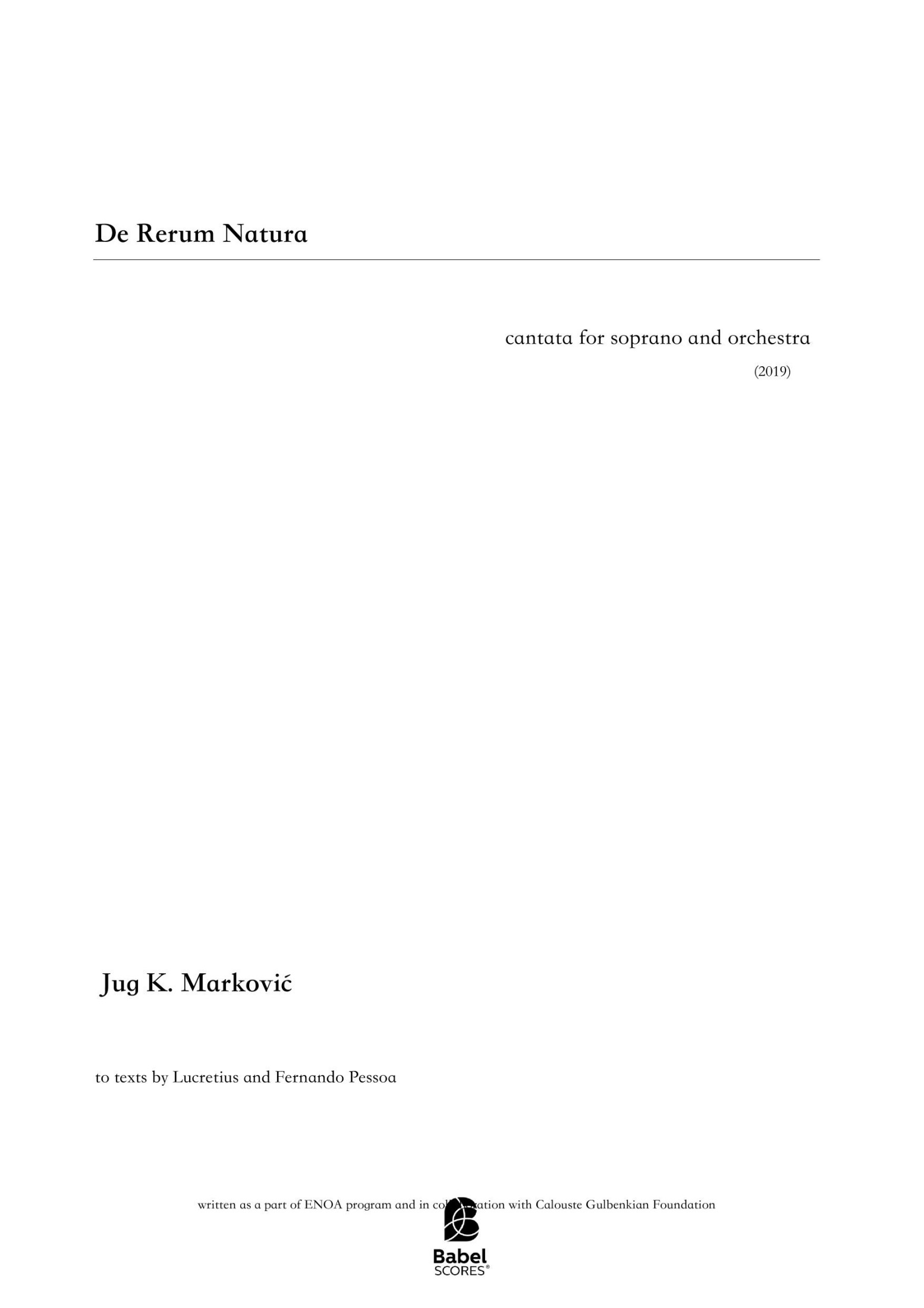 De Rerum Natura