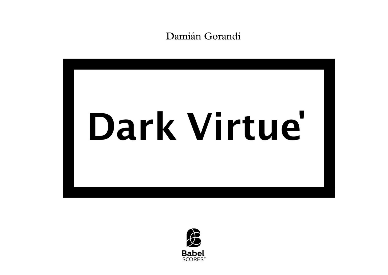 Dark Virtue