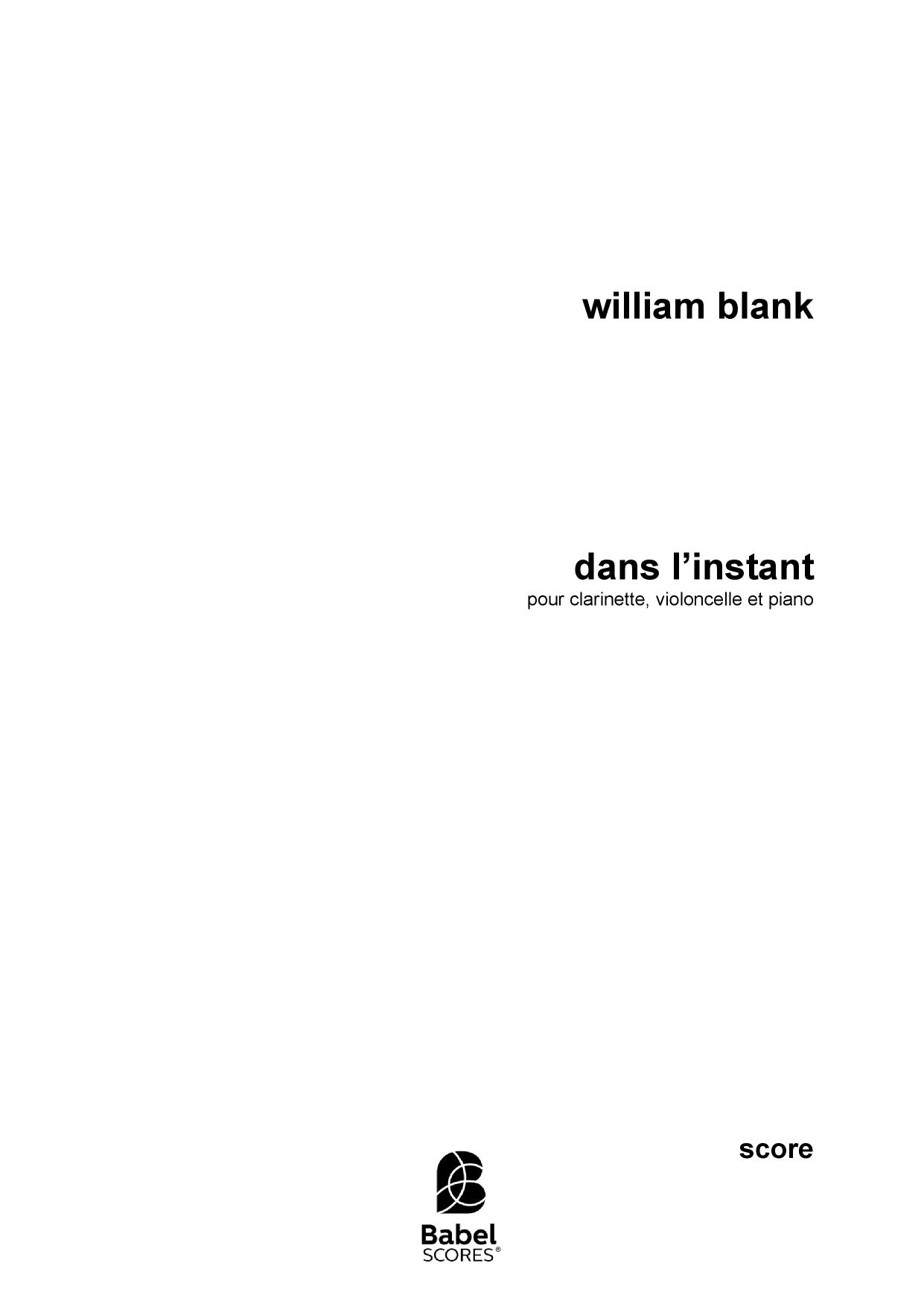 Dans l'instant