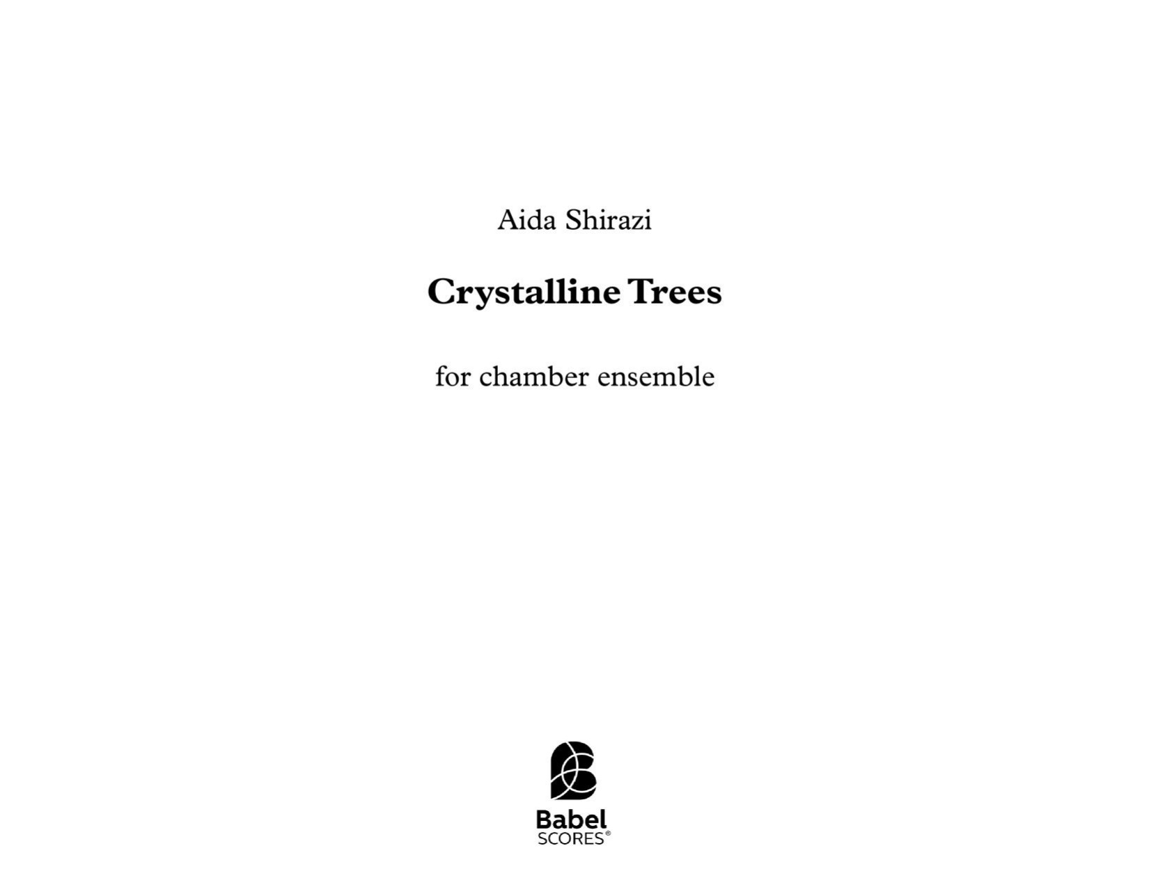 Crystalline Trees