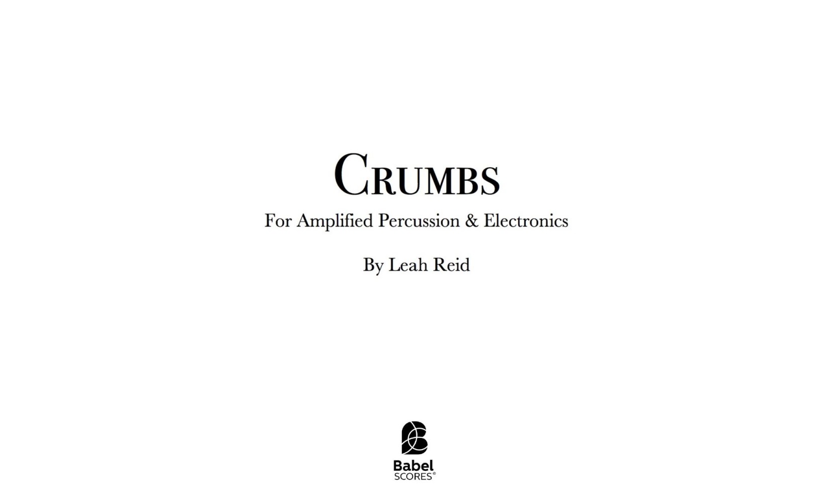 Crumbs