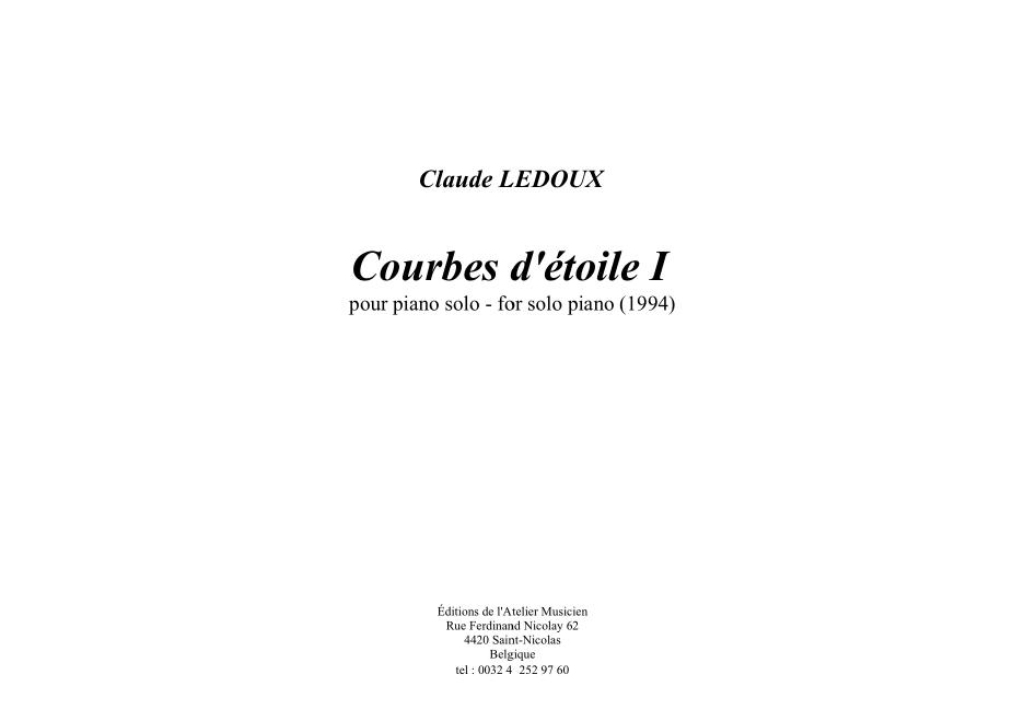 Courbes d étoile I