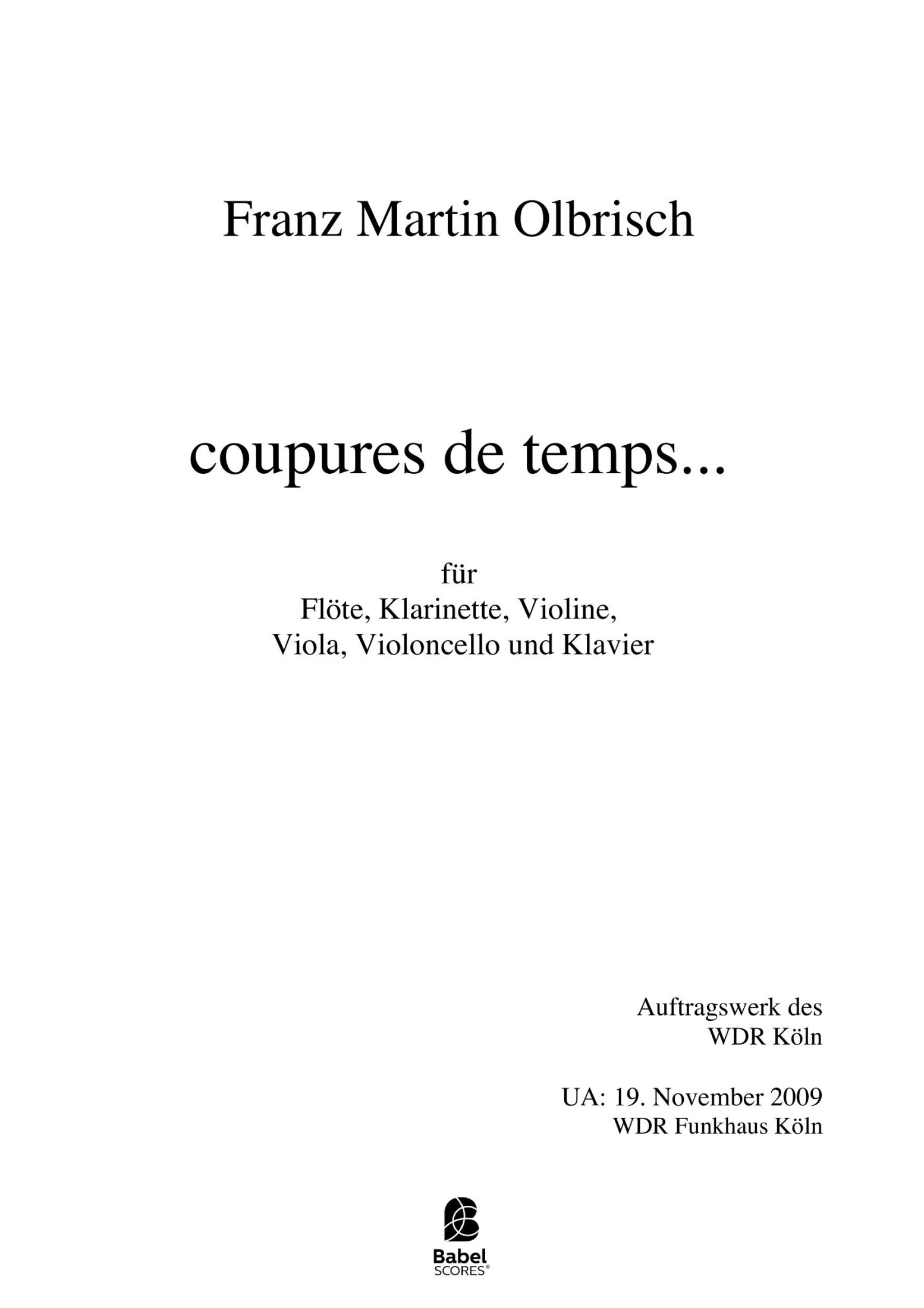 coupures de temps...