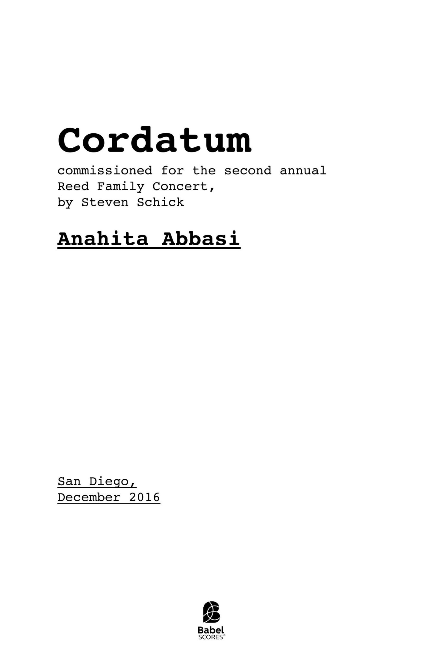 Cordatum
