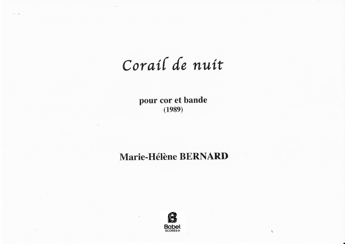 Corail de nuit