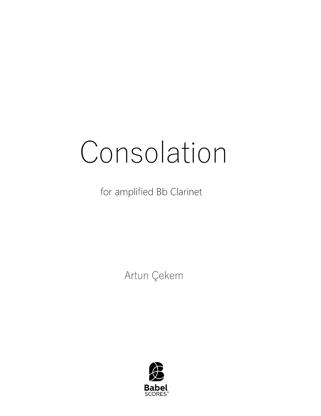 Consolation