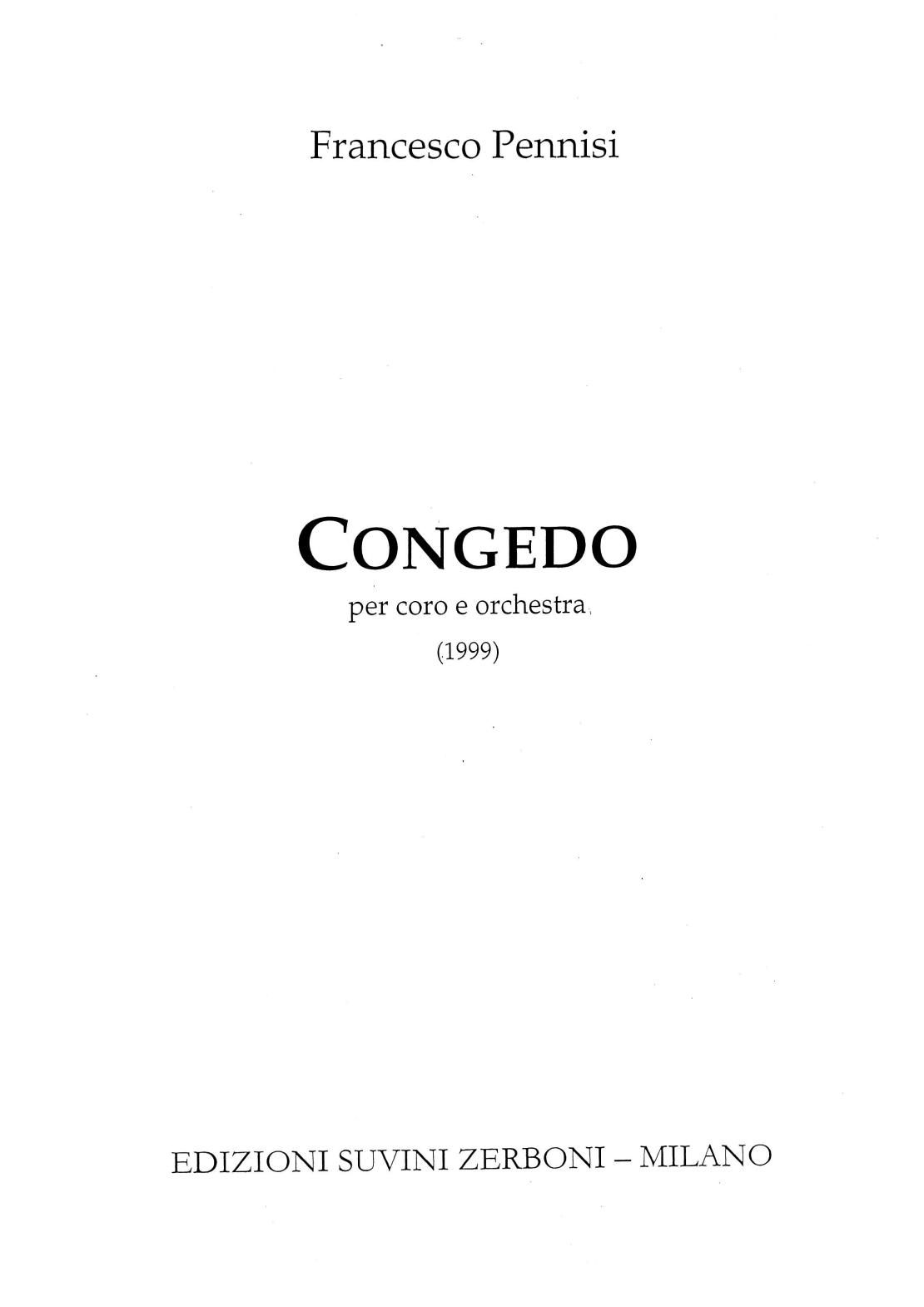 Congedo