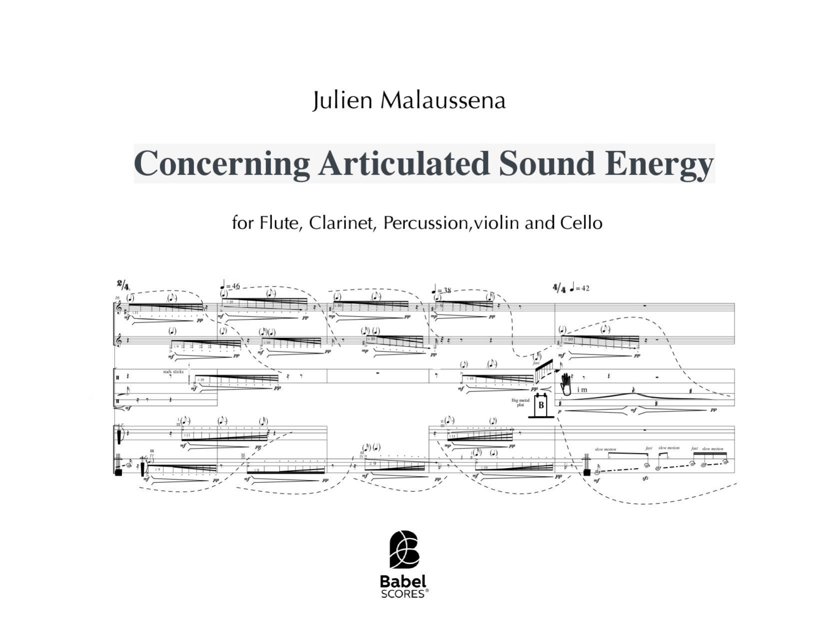 Concerning articulated sound energy