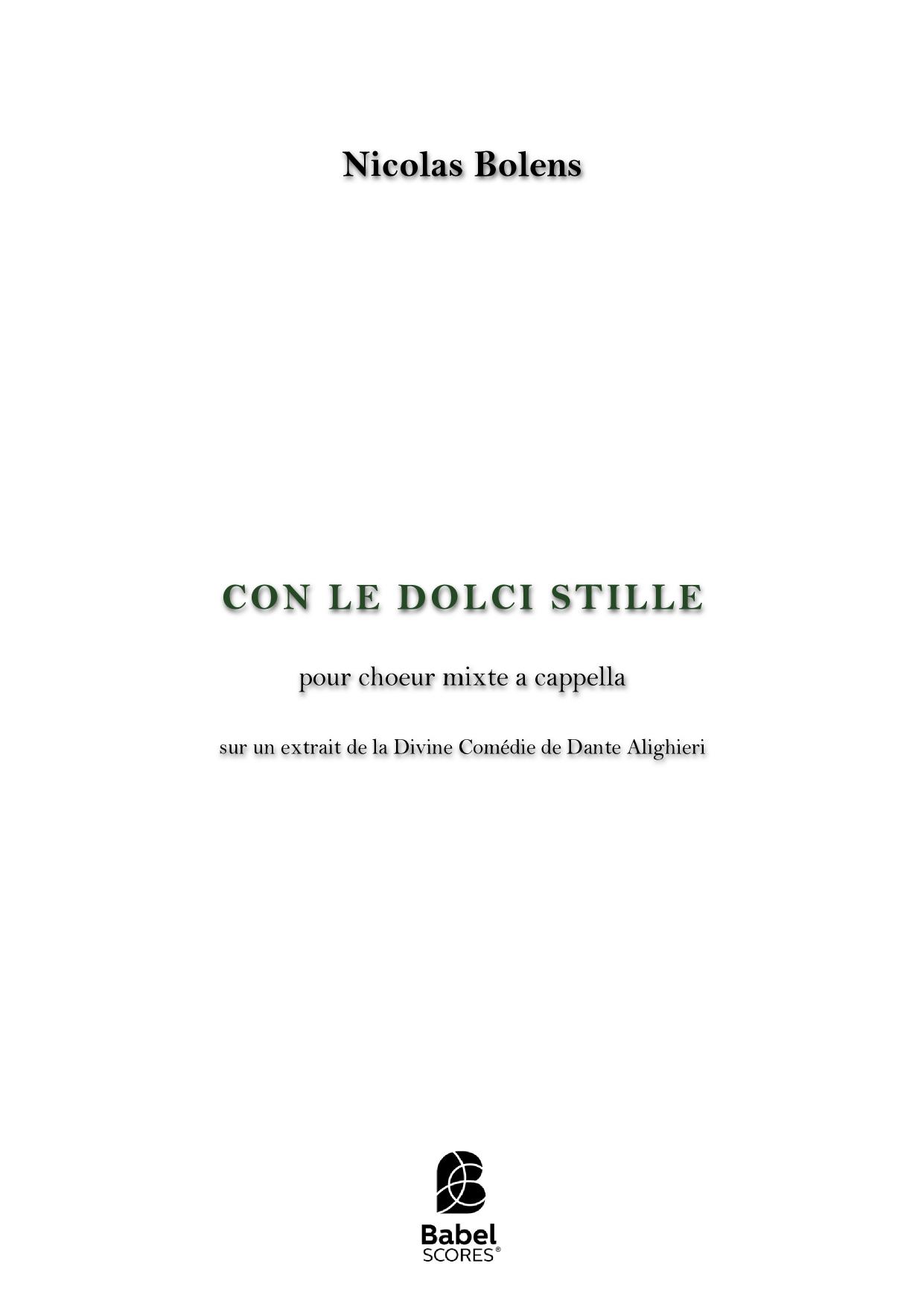 Con le dolci Stille