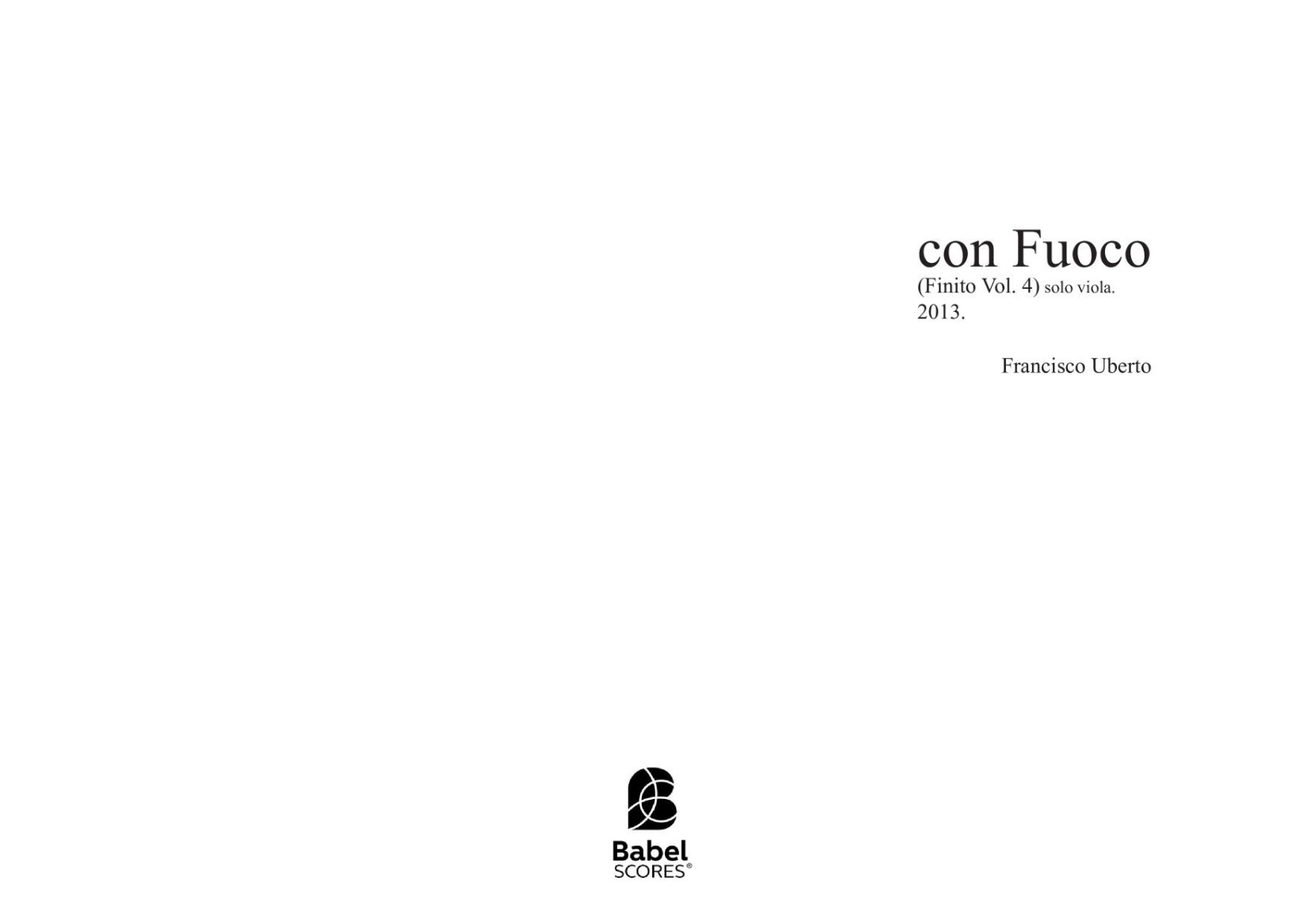 Con Fuoco (finito vol.4)