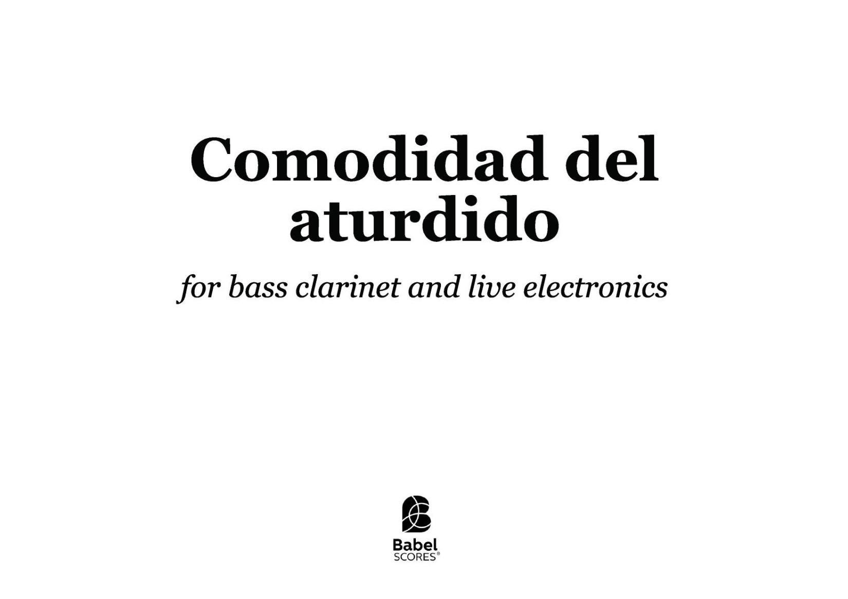 Comodidad del Aturdido