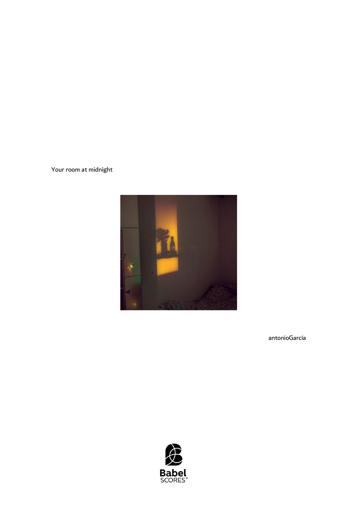 your room at midnight