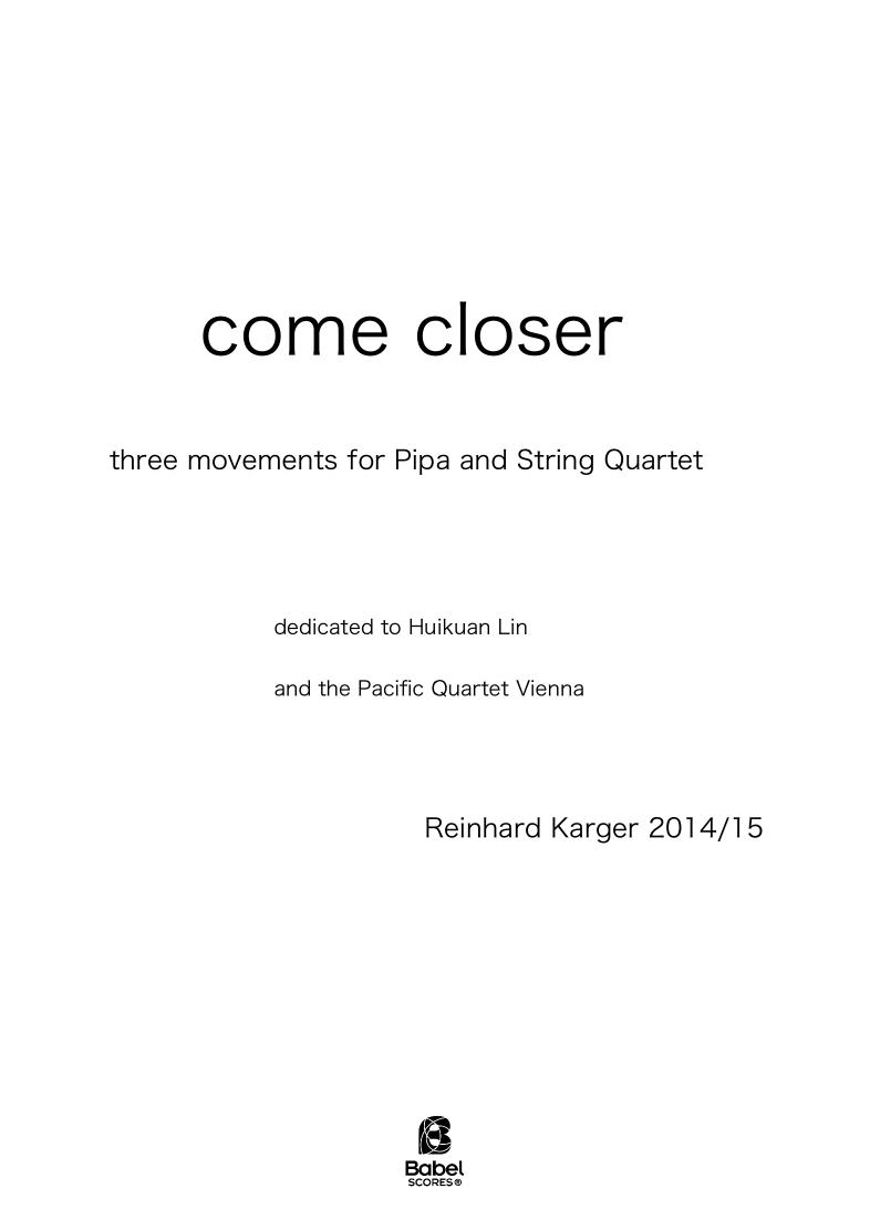 Come Closer