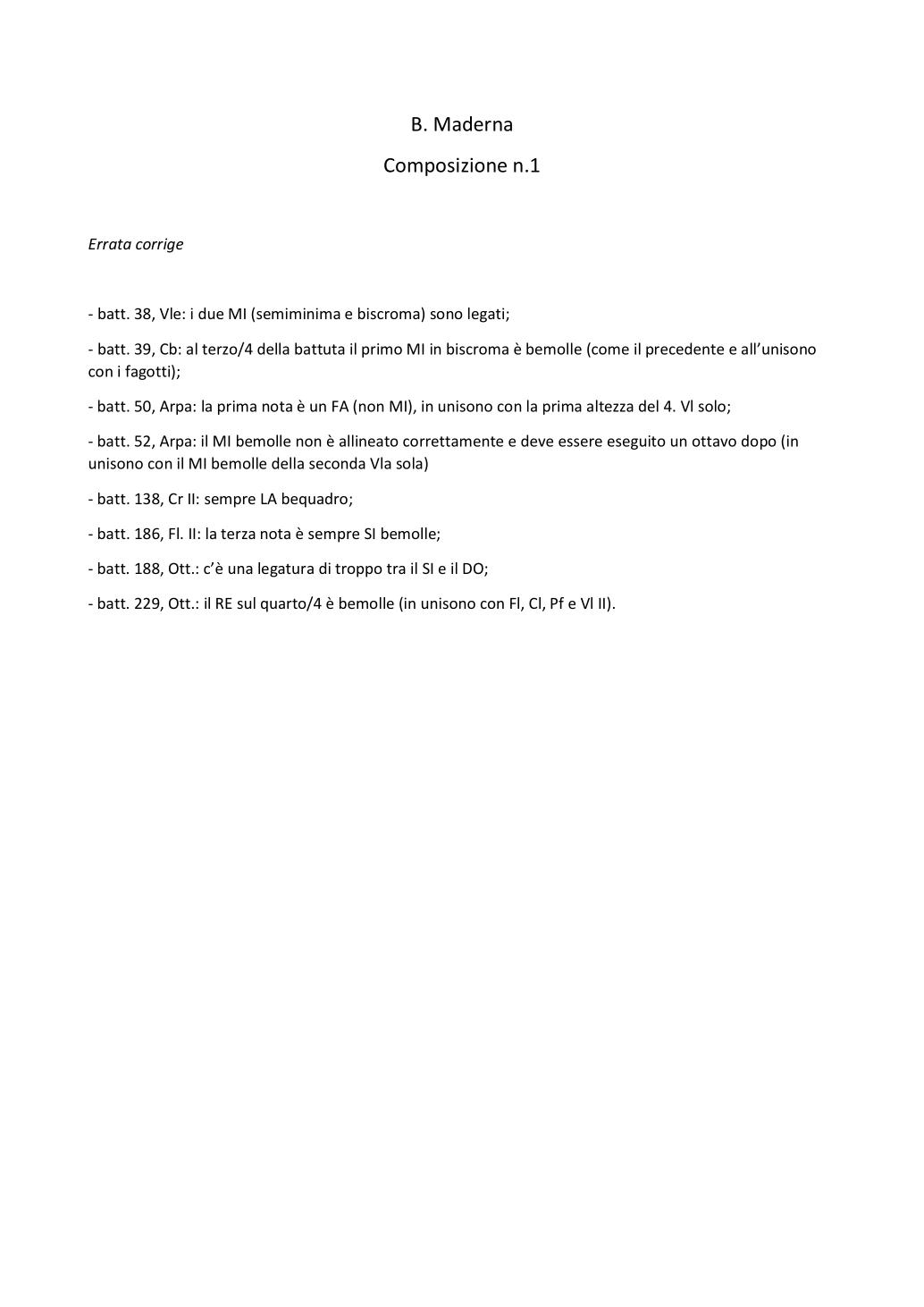 Composizione N. 1