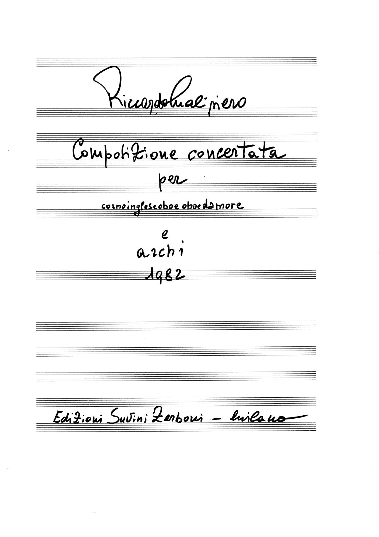 Composizione concertata