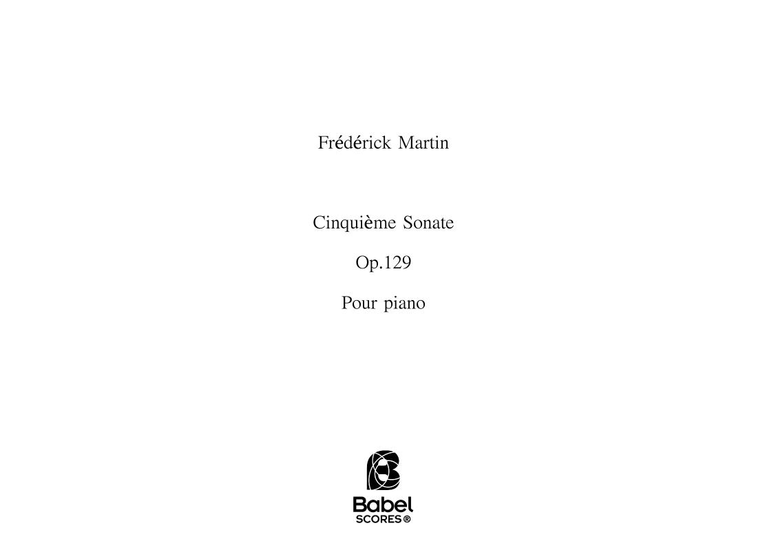 Cinquième Sonate
