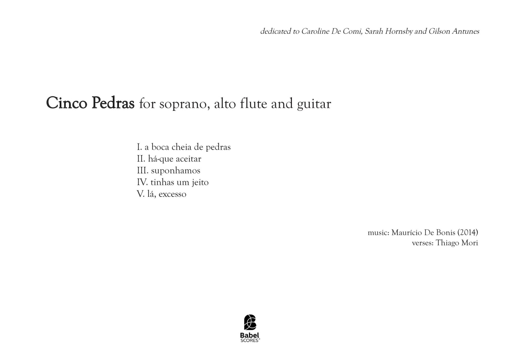 Cinco Pedras
