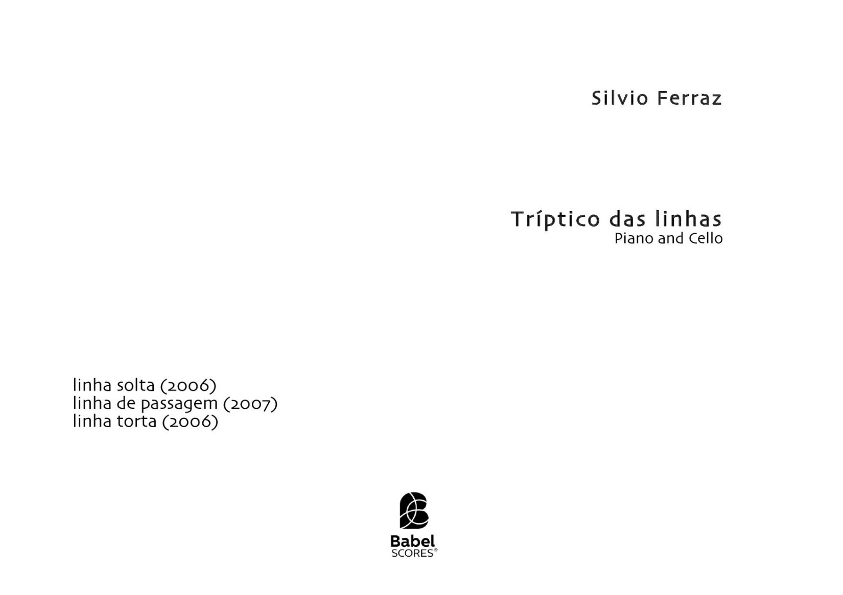 Triptico das linhas
