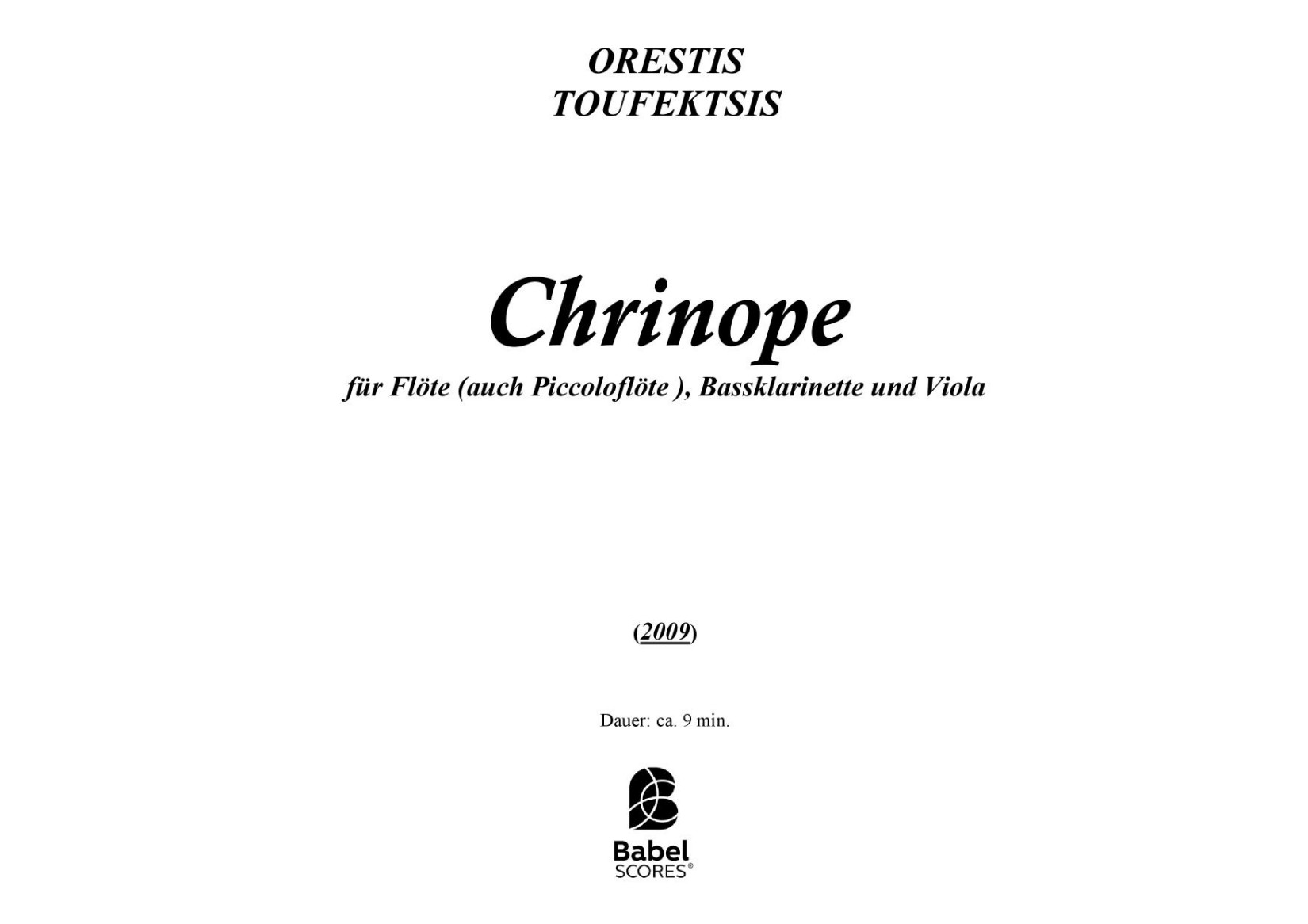 Chrinope