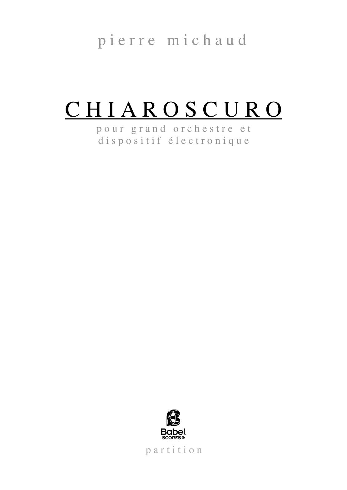 Chiaroscuro