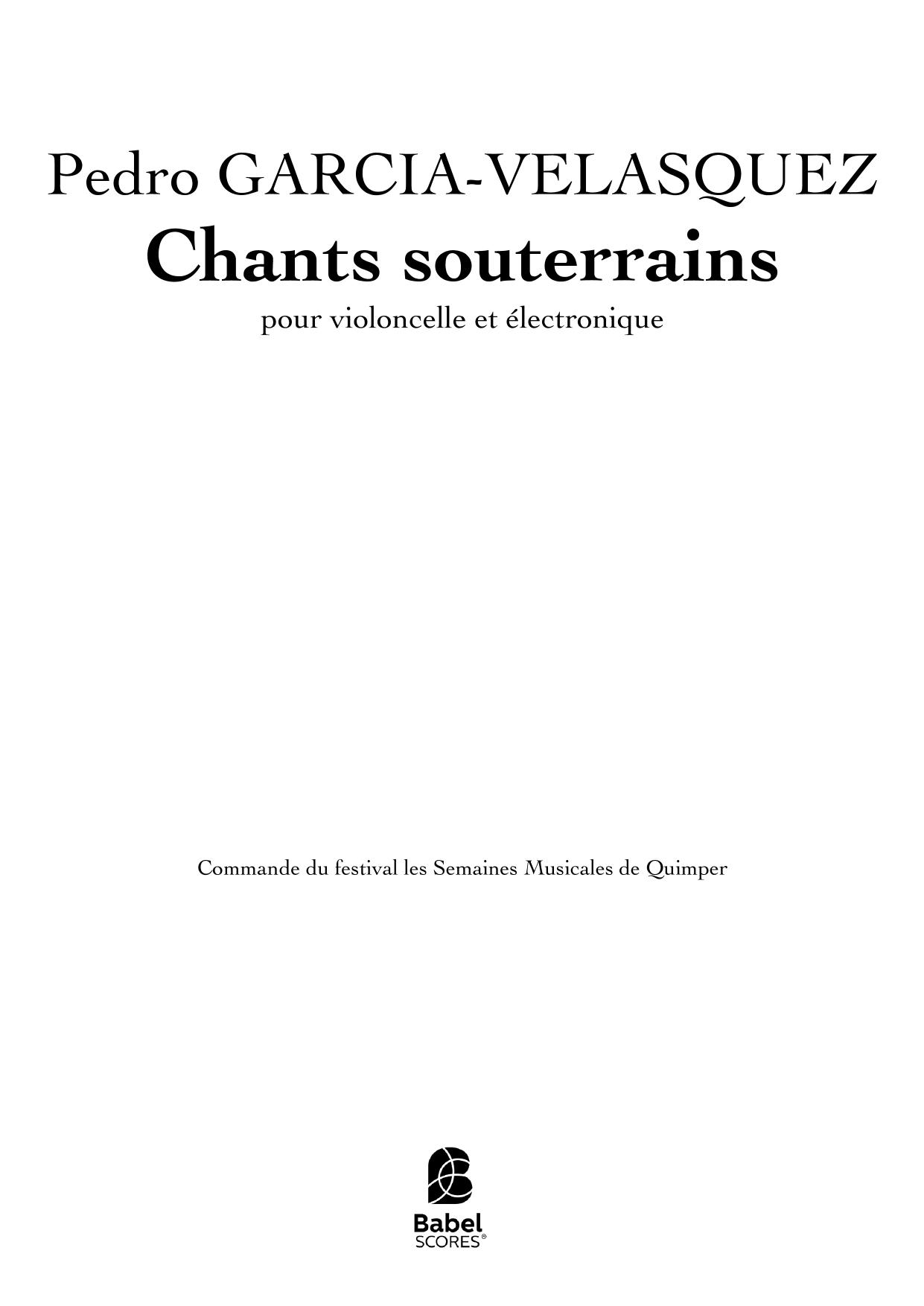 Chants souterrains