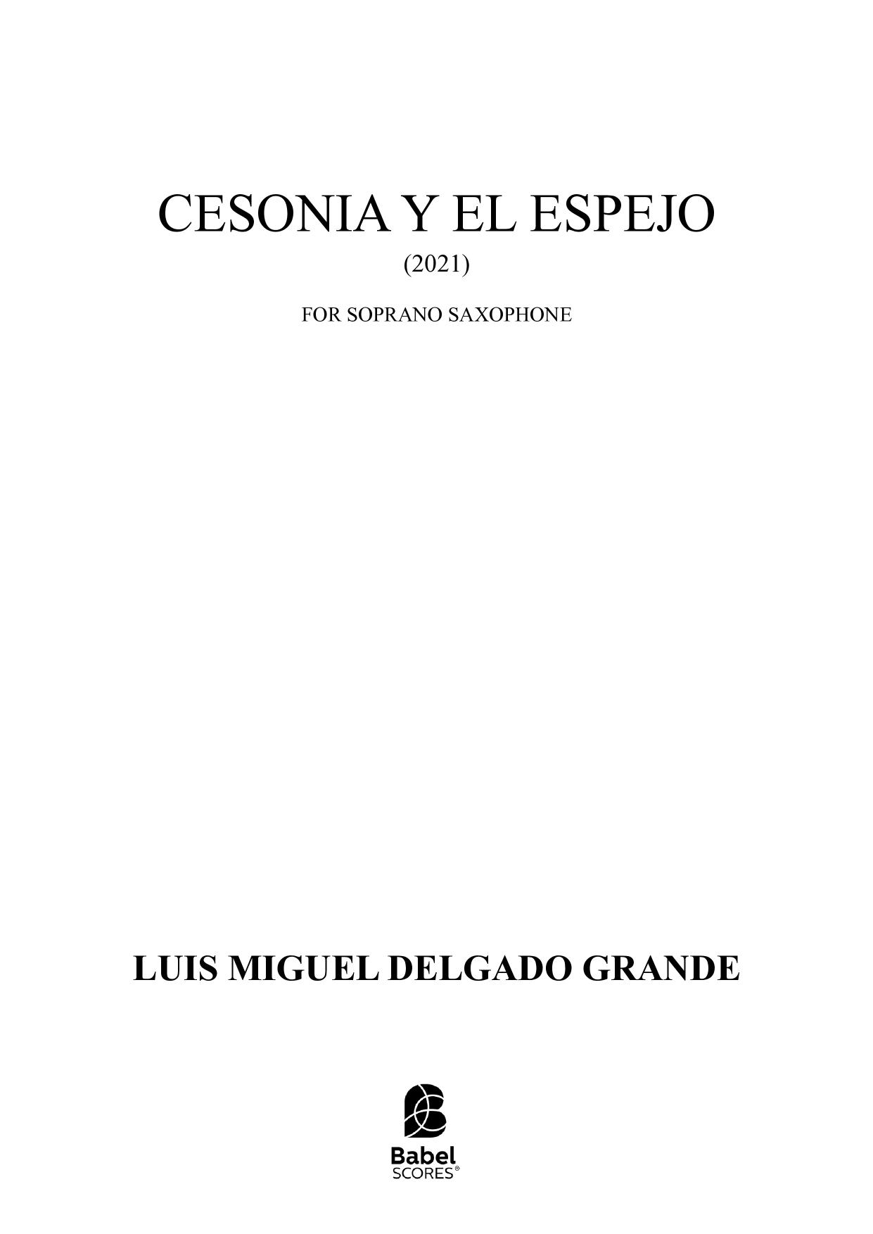 Cesonia y el espejo
