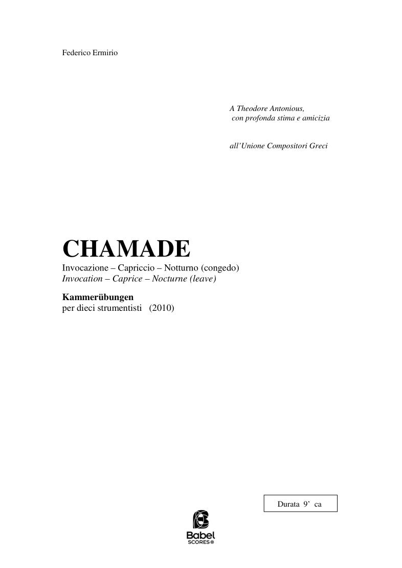 Chamade