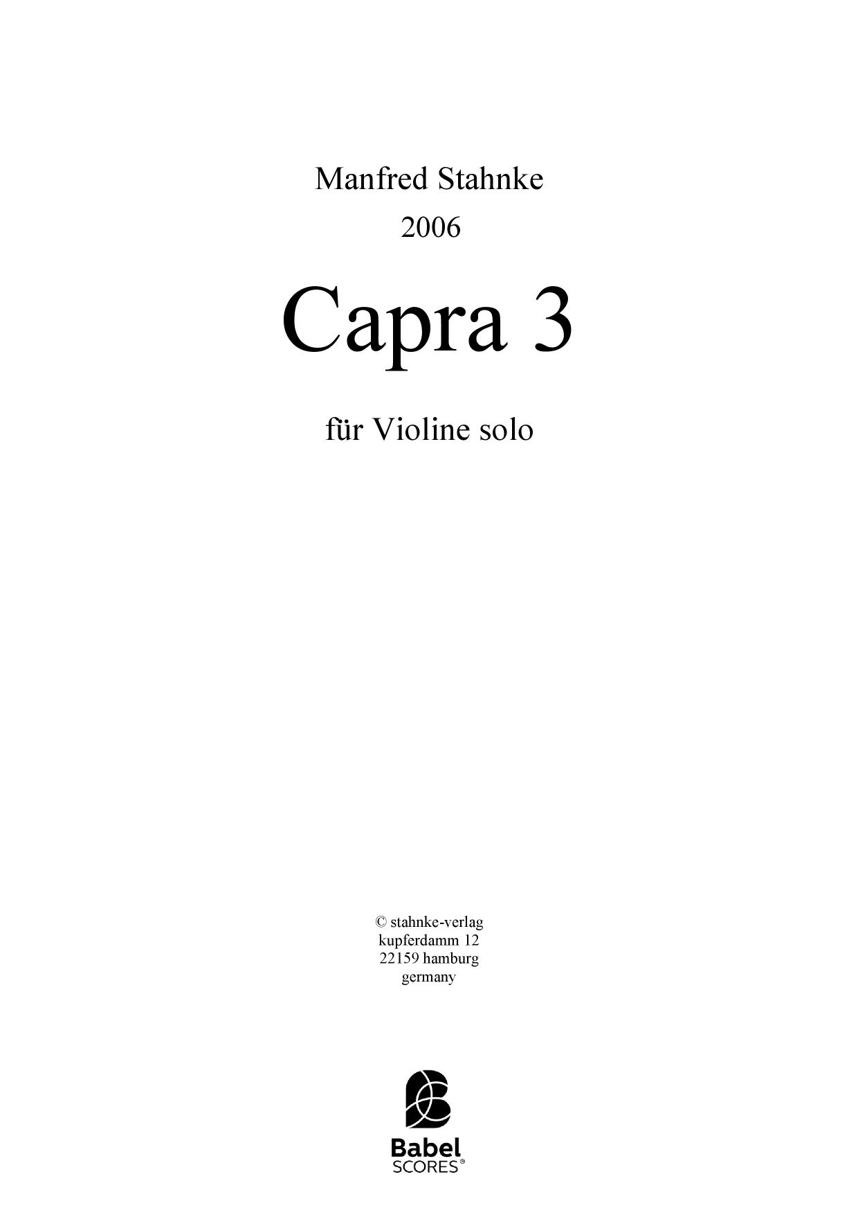 Capra 3