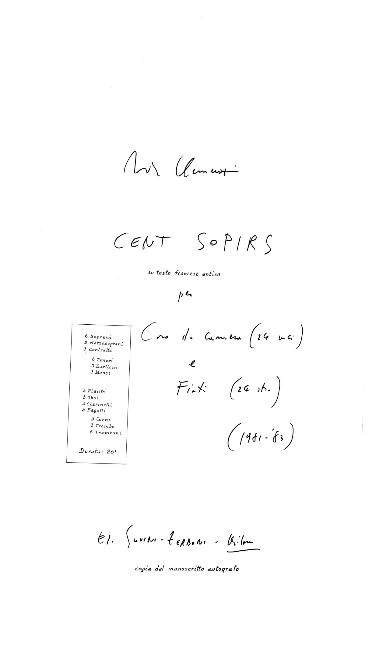 Cent sopirs
