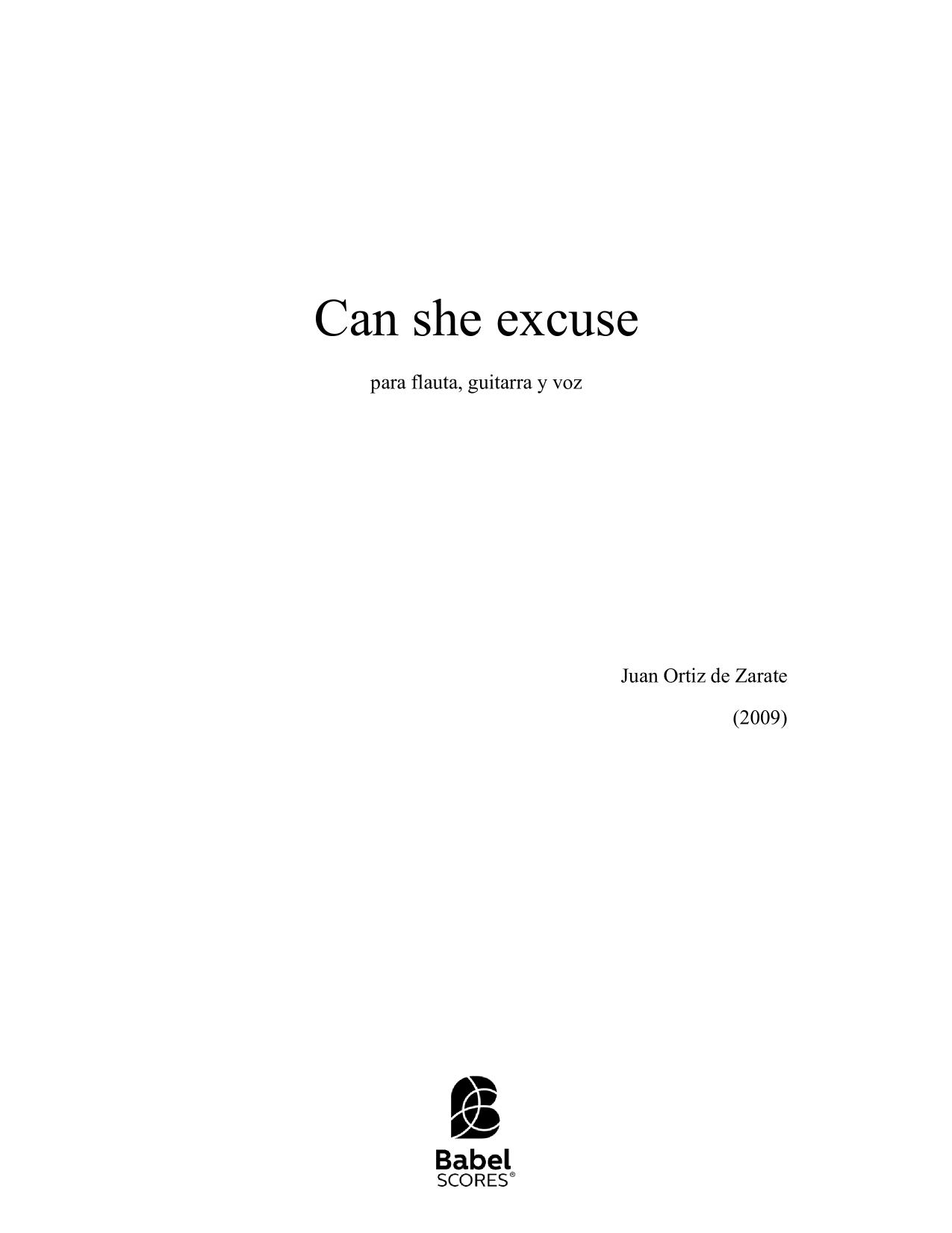 Can she excuse