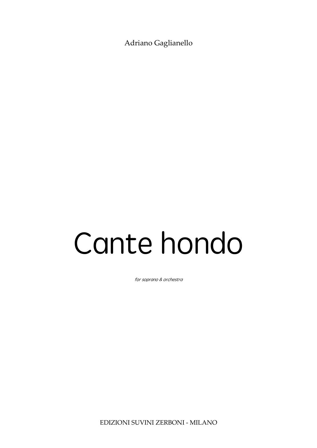 Cante Hondo