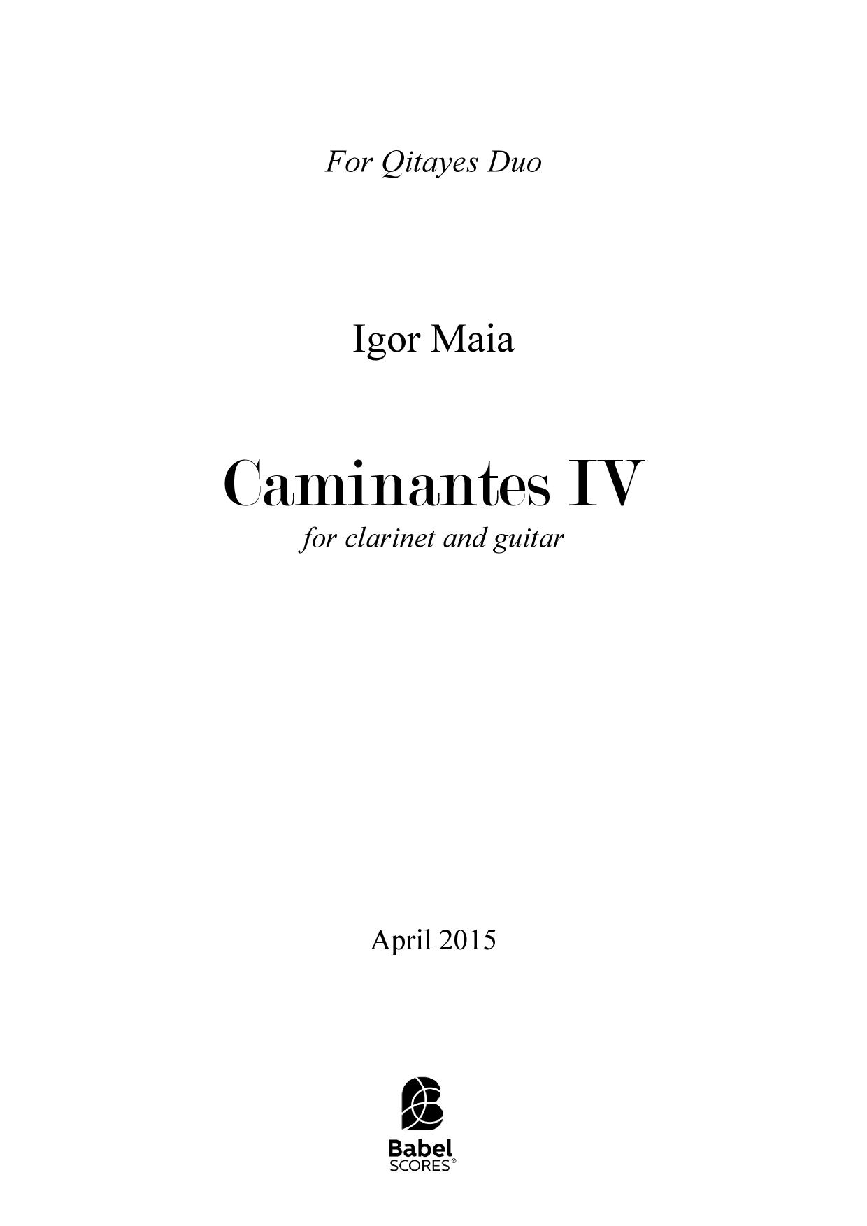 Caminantes IV