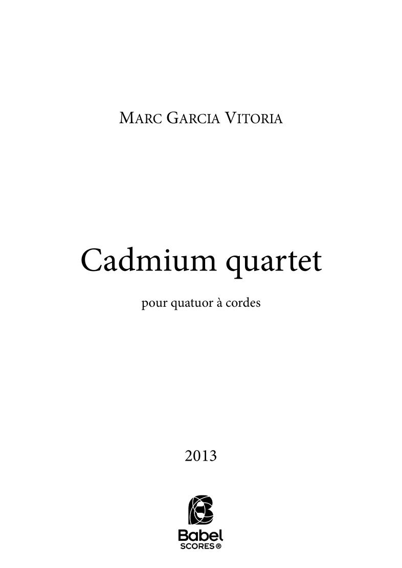 Cadmium Quartet