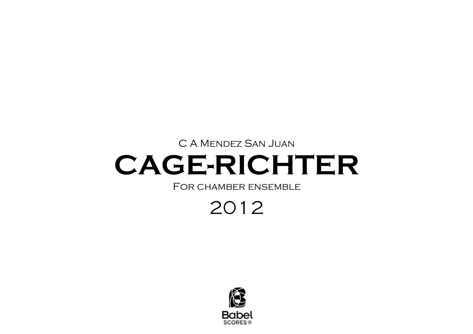 Cage-Richter